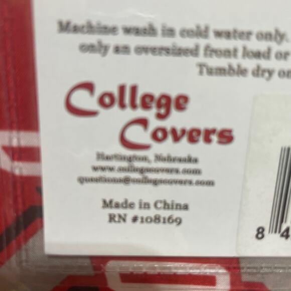 NWOT Ohio State Buckeyes Futon Cover By College Covers Never Opened - Picture 6 of 6